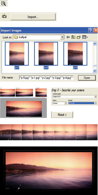 Make a Panorama Steps